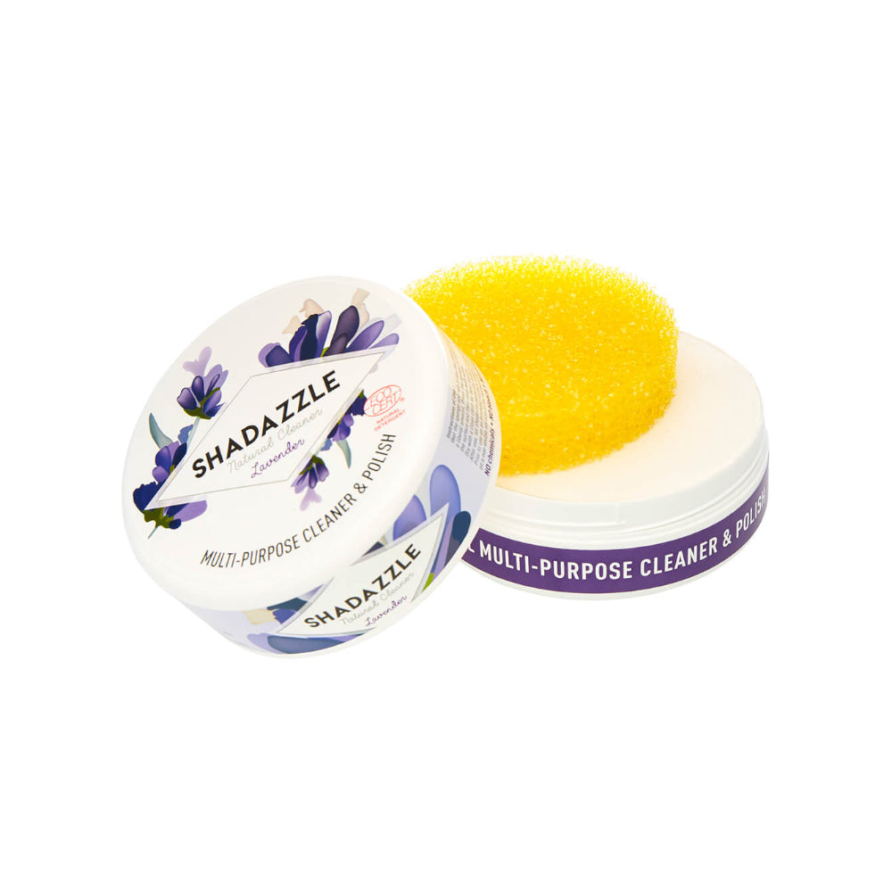 Shadazzle | 純天然清潔膏(琺瑯廚具專用) - 薰衣草香味 附特制海綿不會刮花任何鍋具,同時輕鬆清潔琺瑯表面