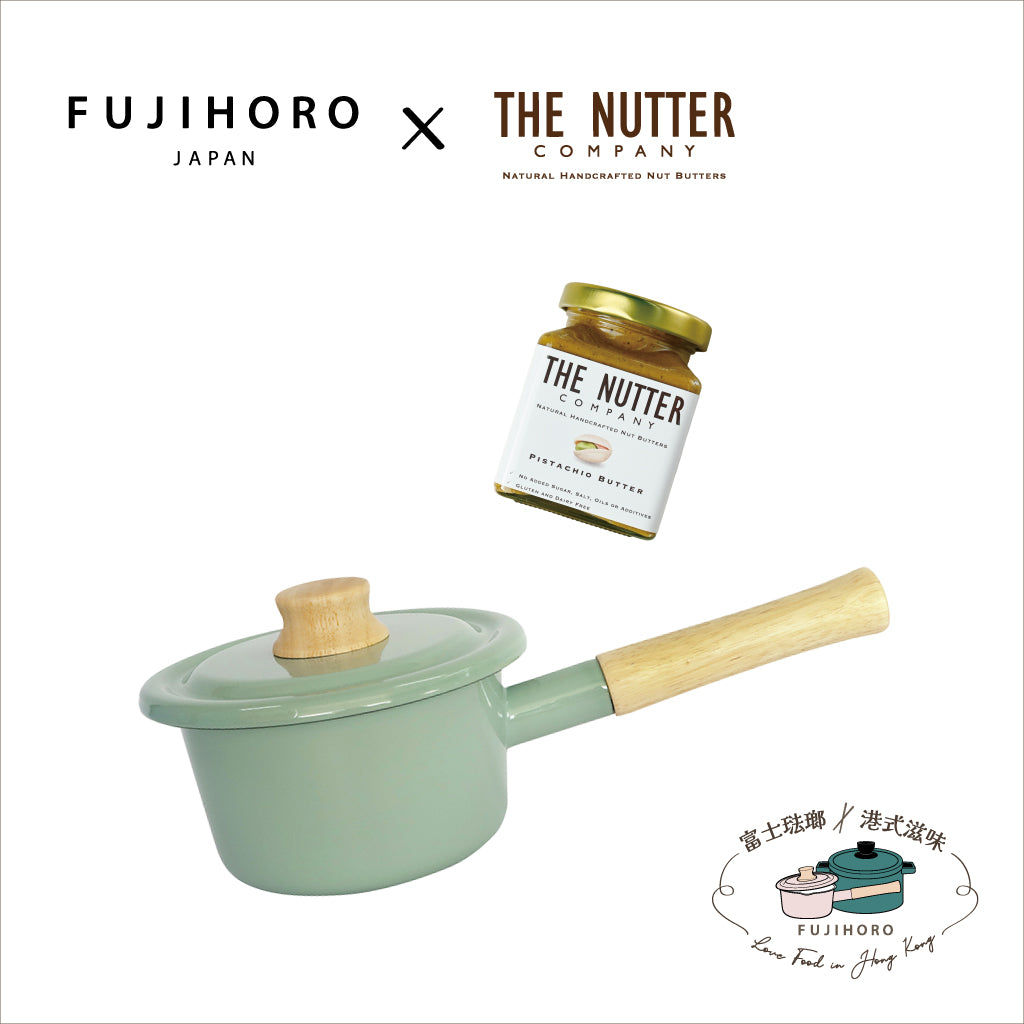 秋冬烘焙の選物Combo (淺綠色單柄湯鍋)｜FUJIHORO x The Nutter Company